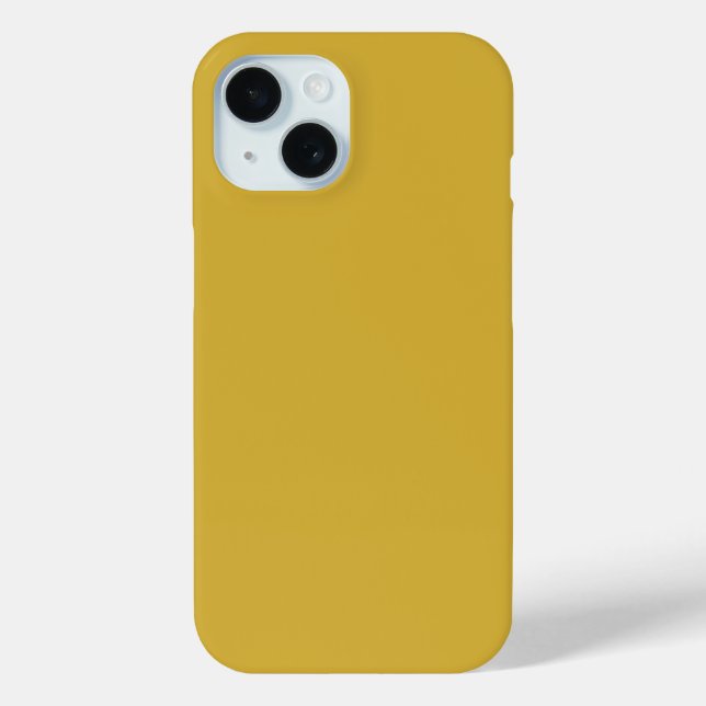 Metallic Gold Case-Mate Tough Apple iPhone Case (Back)