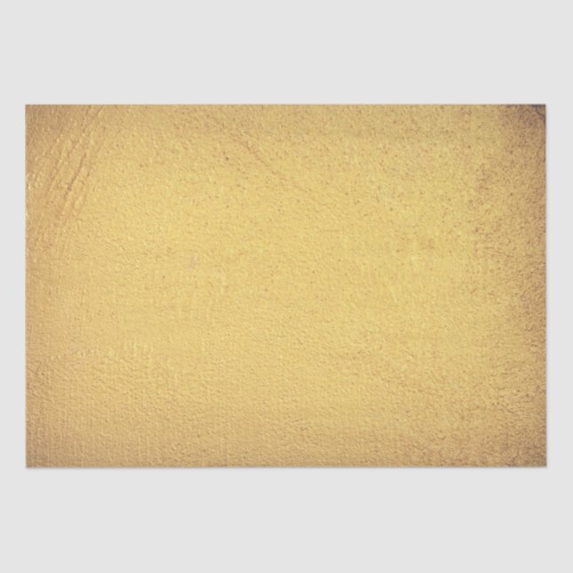 Metallic Gold Print Small Business Packaging Tissue Paper (Front)