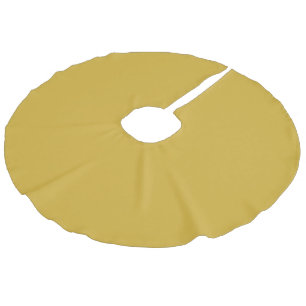 Metallic Gold Tree Skirt for Festive Home Charm