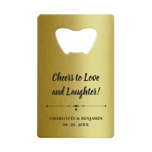 Metallic Gold Wedding Favours