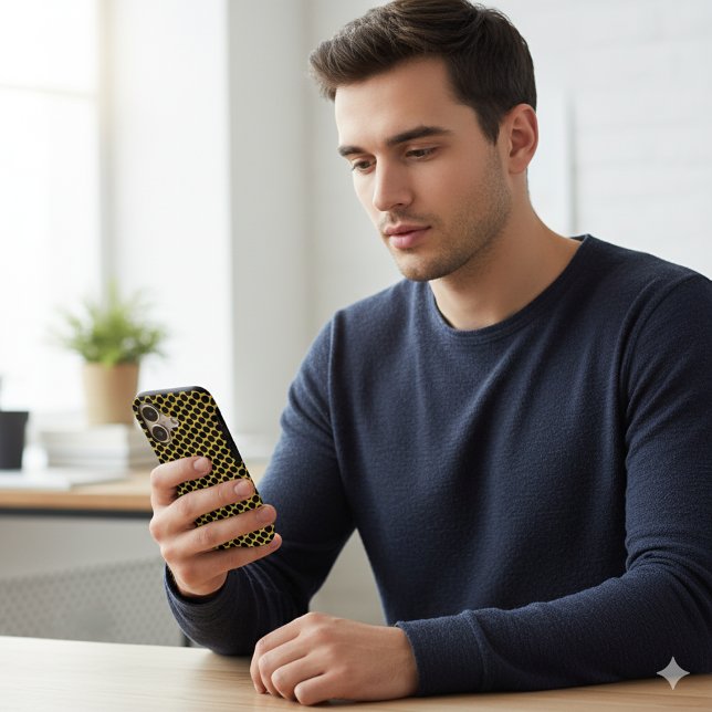 Metallic Gold with Black Dot Style (Creator Uploaded)