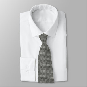 Metallic Grey Tie