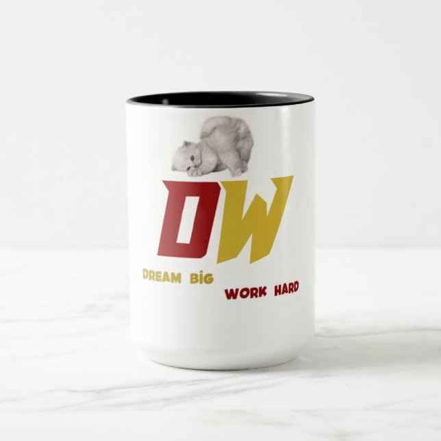 Metallic Horizon | Sunset Luxury Art Mug (Center)