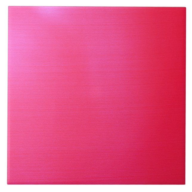 Metallic Hot Pink Tile (Front)