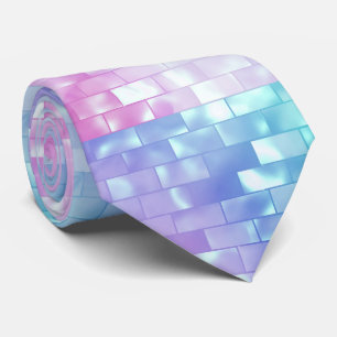 Metallic iridescent beach pearl glitter shimmer tie