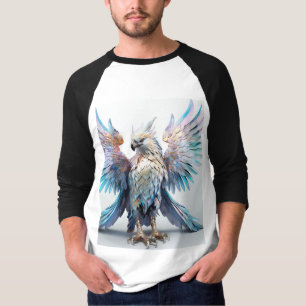 Metallic Iridescent Eagle  T-Shirt
