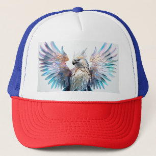 Metallic Iridescent Eagle  Trucker Hat