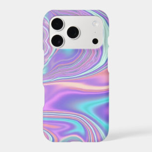 Metallic Iridescent Rainbow Pink Aqua Purple