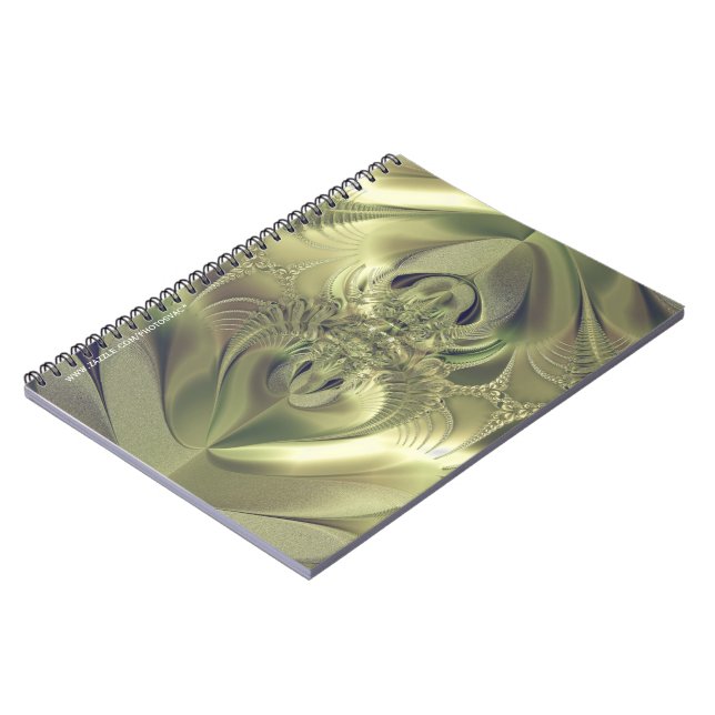 Metallic Leaves Notebook (Left Side)