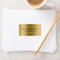 Metallic lood gold tone background