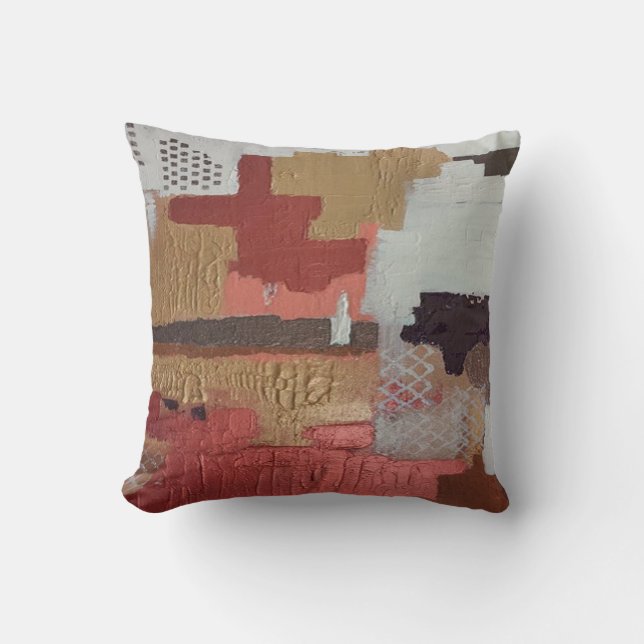 Metallic Love Cushion (Front)