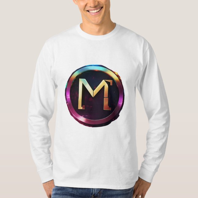Metallic M Circle T-Shirt (Front)