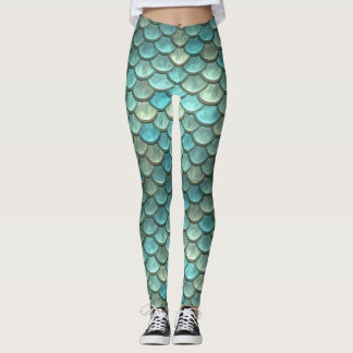 Metallic Mermaid Leggings
