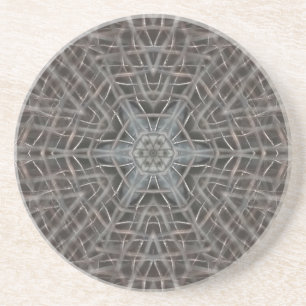 Metallic Metal Mesh Coaster