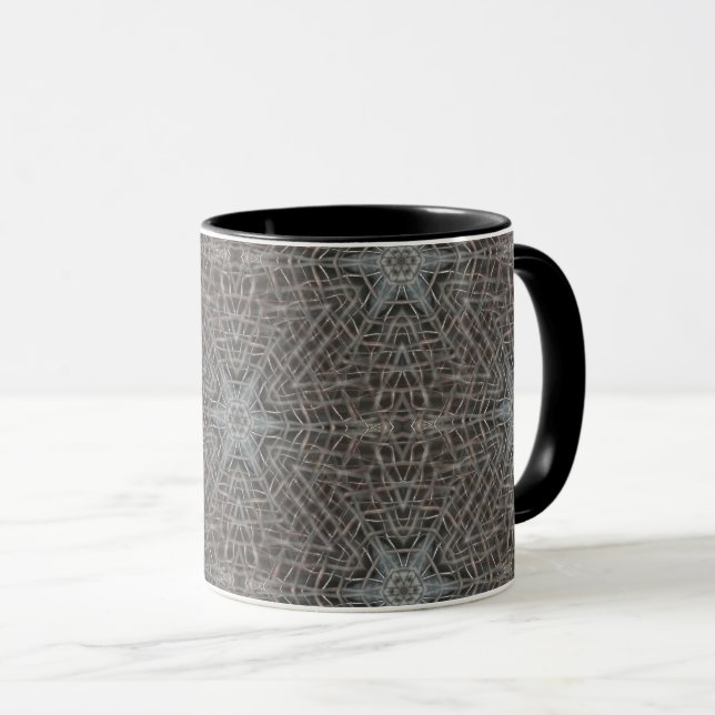 Metallic Metal Mesh Mug (Front Right)