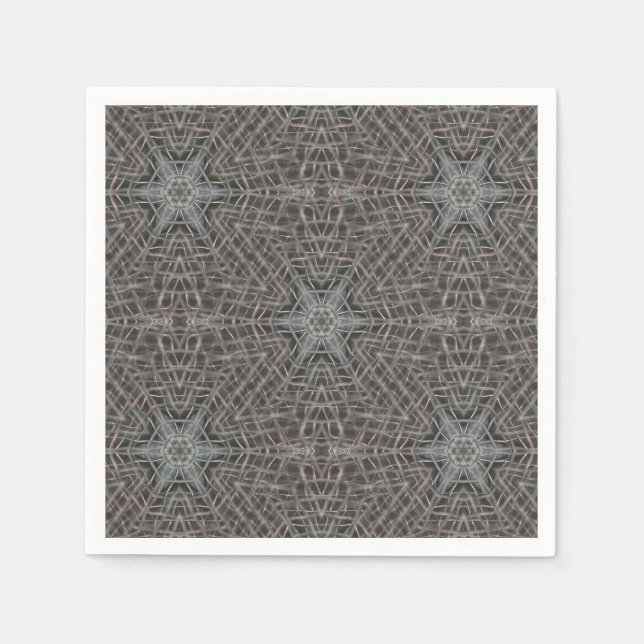 Metallic Metal Mesh Napkin (Front)