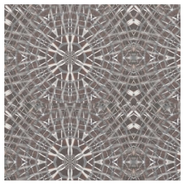 Metallic Metal Mesh Silver Fabric (Close Up)