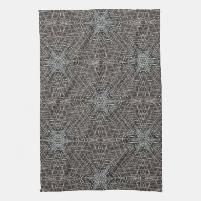Metallic Metal Mesh Tea Towel (Vertical)