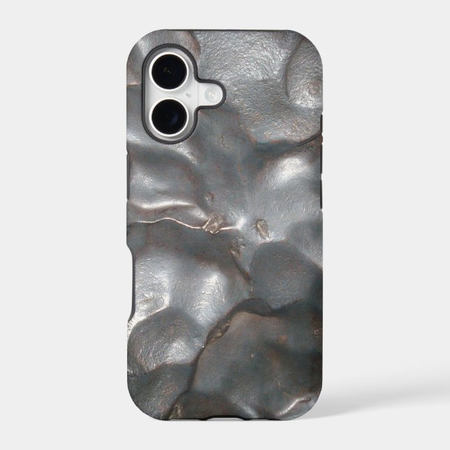 Metallic Meteorite Rock Pattern, (Back)