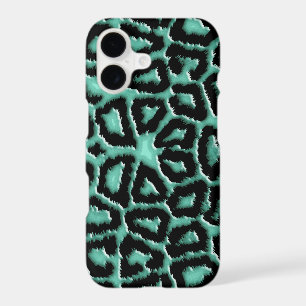 Metallic Mint Green Giraffe