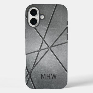 Metallic Pattern custom monogram phone cases