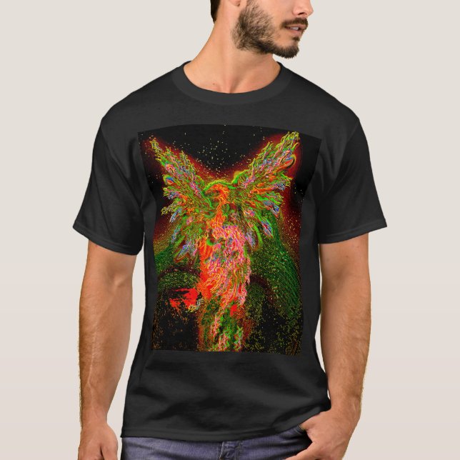 Metallic phoenix  T-Shirt (Front)