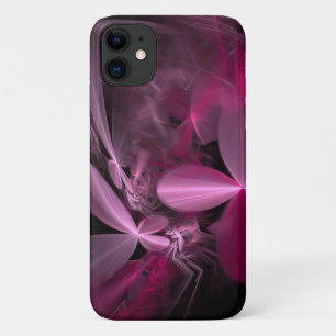 Metallic Pink flower Petals iPhone 11 Case