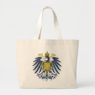 Metallic Preussian Eagle Large Tote Bag