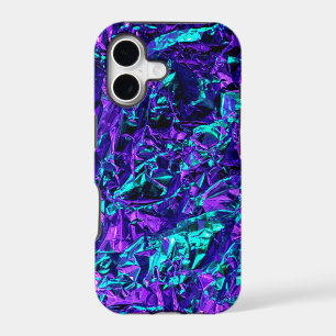 Metallic Purple and Teal