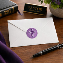 Metallic Purple Cross