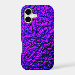 Metallic Purple, Pink and Blue Wrinkled
