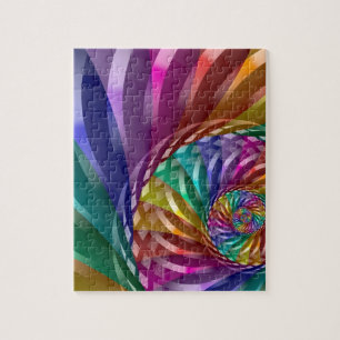 Metallic Rainbow Jigsaw Puzzle