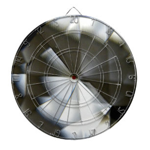 Metallic Rhombus Mirror Reflections Dartboard