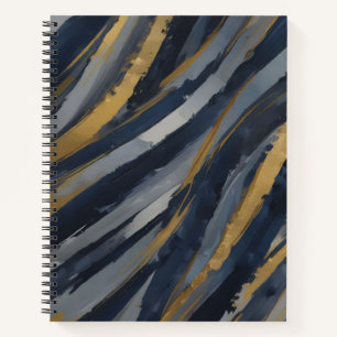 Metallic Ribbons Notebook
