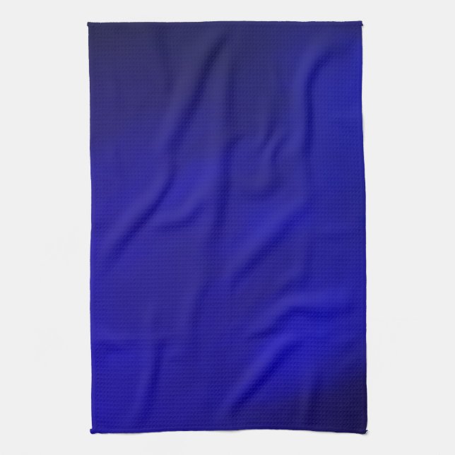 Metallic Royal Blue Tea Towel (Vertical)