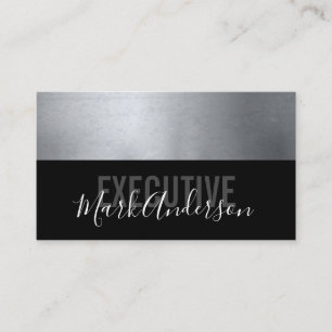 Metallic Signature Series Colour Block Business Card