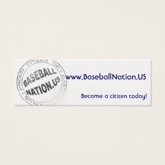 Metallic Skinny Cards - BaseballNation