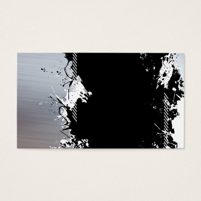 Metallic Splatter Background (Front)