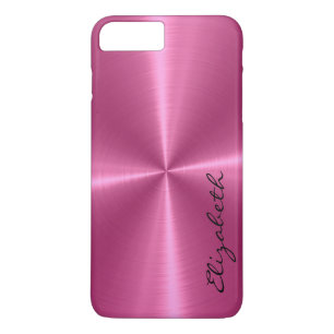 Metallic Stainless Steel Metal Look #4 iPhone 8 Plus/7 Plus Case
