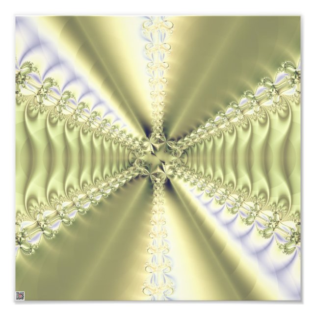 Metallic Star Photo Print (Front)