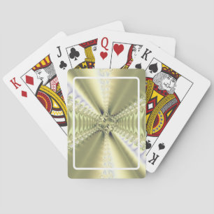 Metallic Star Playing Cards