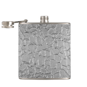 Metallic Steel Metal Hip Flask