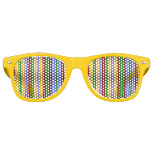 Metallic Stripes Party Shades