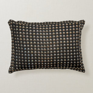 Metallic Studs Pattern Decorative Cushion