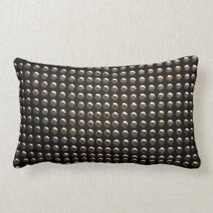 Metallic Studs Pattern Lumbar Cushion