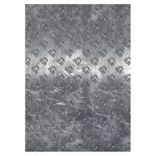 Metallic Style Libra Zodiac Sign Tablecloth