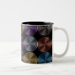 Metallic Swirls Mug