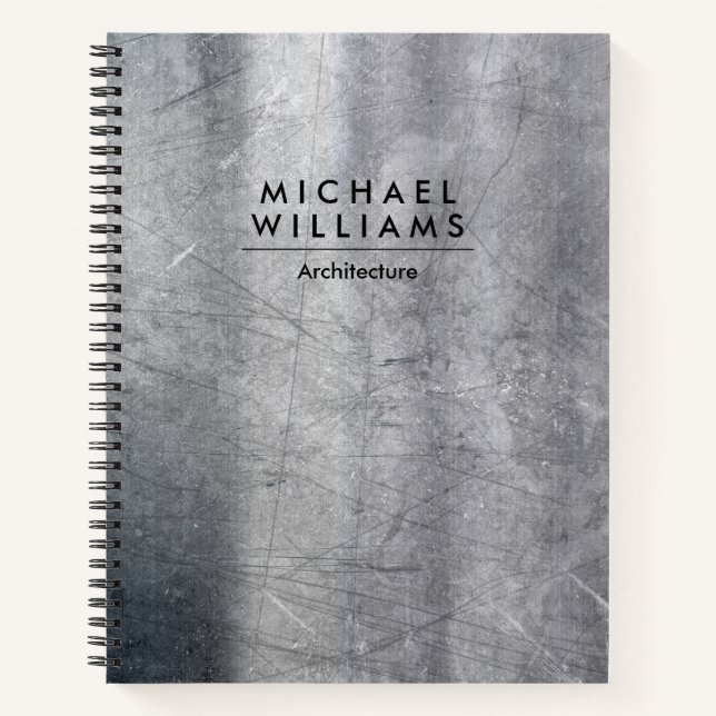Metallic Texture Notebook (Front)