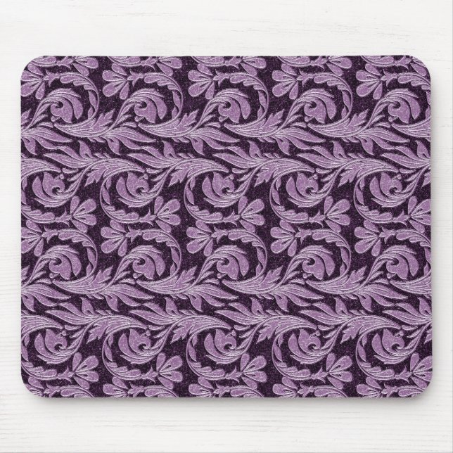 Metallic Waves, 2 Tone Purple MOUSEPAD (Front)