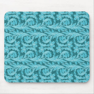 Metallic Waves 2 Tone Teal Lt.-Computer Mousepad